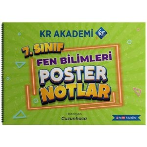 KR Akademi 7. Snf Fen Bilimleri Poster Notlar