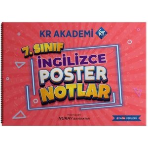 KR Akademi 7. Snf ngilizce Poster Notlar