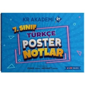 KR Akademi 7. Snf Trke Poster Notlar