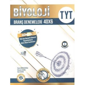Bilgi Sarmal Yaynlar TYT Biyoloji 40 x 6 Bran Denemeleri