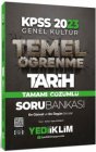 Yediiklim Yaynlar 2025 KPSS Genel Kltr Tarih Temel renme Tamam zml Soru Bankas