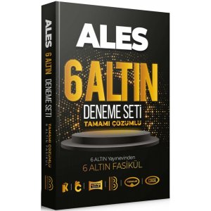 Benim Hocam Yaynlar ALES Tamam zml 6 Altn Deneme