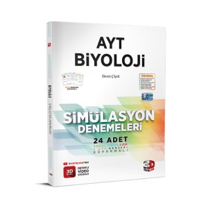 3D Yaynlar 2023 AYT Biyoloji Simlasyon Denemeleri Detayl Video zml