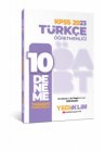 Yediiklim Yayınları 2023 ÖABT Türkçe Öğretmenliği Tamamı Çözümlü 10 Deneme