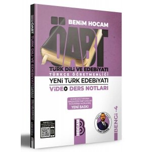 Benim Hocam Yaynlar 2023 ABT Trk Dili ve Edebiyat Trke retmenlii Yeni Trk Edebiyat Video Ders Notlar BENG 4