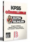 Benim Hocam Yaynlar 2023 KPSS Grsellerle Eitim Bilimleri Program Gelitirme retim Yntem ve Teknikleri Snf Ynetimi -
