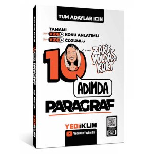 Yediiklim Yay�nlar� T�m Adaylar ��in 10 Ad�mda Paragraf Video Konu Anlat�ml� ve Video ��z�ml� Soru Bankas�