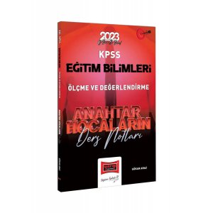 Yarg Yaynlar 2023 KPSS Eitim Bilimleri Anahtar Hocalarn lme ve Deerlendirme Ders Notlar