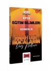 Yarg Yaynlar 2023 KPSS Eitim Bilimleri Anahtar Hocalarn Rehberlik ve zel Eitim Ders Notlar