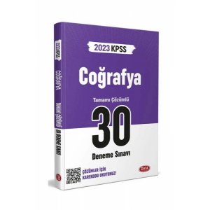 Data Yaynlar 2023 KPSS Corafya Tamam zml 30 Deneme