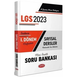 Data Yaynlar 2023 8. Snf LGS Saysal Dersler 1. Dnem Soru Bankas