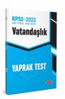 Data Yaynlar 2024 KPSS Vatandalk Yaprak Test