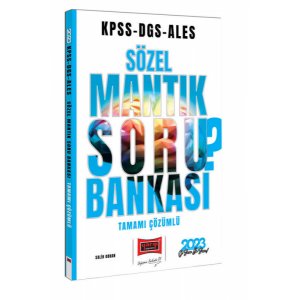 Yarg Yaynlar 2023 KPSS DGS ALES Szel Mantk Tamam zml Soru Bankas