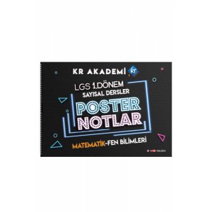 KR Akademi 2023 LGS 1. Dnem Saysal Blm Poster Notlar