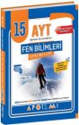 Apotemi Yaynlar AYT Fen Bilimleri 15 li Deneme zel Bask