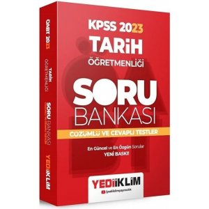 Yediiklim Yaynlar 2024 ABT Tarih retmenlii Tamam zml Soru Bankas