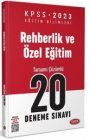 Data Yaynlar KPSS Eitim Bilimleri Rehberlik ve zel Eitim 20 Deneme