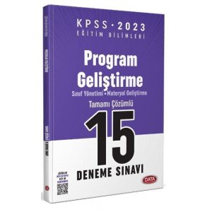 Data Yaynlar KPSS Eitim Bilimleri Program Gelitirme 15 Deneme