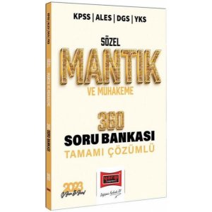 Yarg Yaynlar 2023 KPSS ALES DGS YKS TYT AYT Szel Mantk ve Muhakeme 360 Soru Bankas