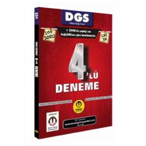 Tasar� E�itim Yay�nlar� DGS Son Format 4 l� ��z�ml� Deneme