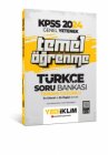 Yediiklim Yaynlar 2024 Genel Yetenek Trke Temel renme Tamam zml Soru Bankas