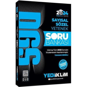 Yediiklim Yaynlar 2025 DGS Prestij Serisi Saysal-Szel Yetenek Tamam PDF zml Soru Bankas