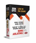 Data Yaynlar 2024 KPSS Lise n Lisans Genel Kltr Genel Yetenek Tek Kitap Konu