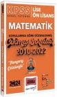 Yargı Yayınları 2024 KPSS Lise Ön Lisans Genel Yetenek Matematik Konularına Göre Düzenlenmiş 2010 2022 Tamamı Çözümlü Çıkmış 