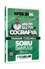 Yediiklim Yaynlar 2024 KPSS Hakan Bileyen ile Corafya Tamam zml Soru Bankas