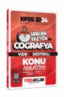 Yediiklim Yaynlar 2025 KPSS Genel Kltr Hakan Bileyen ile Corafya Konu Anlatm