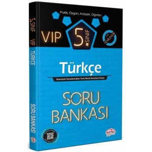 Editr Yaynlar 5. Snf Vip Trke Soru Bankas