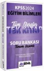 HocaWebde Yaynlar 2024 KPSS Eitim Bilimleri Tm Dersler Tek Kitap Soru Bankas