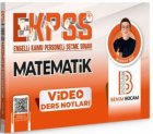 Benim Hocam Yaynlar 2024 EKPSS Matematik Video Ders Notlar