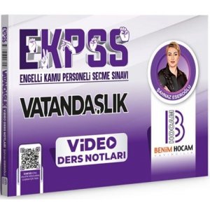 Benim Hocam Yaynlar 2024 EKPSS Vatandalk Video Ders Notlar