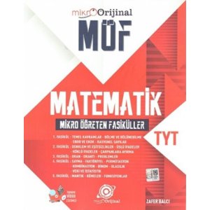 Orijinal Mikro TYT Matematik MF Mikro reten Fasikller Set