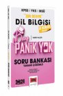Yarg Yaynlar 2025 KPSS YKS MS Tamam zml Panik Yok Zor Seviye Dil Bilgisi Soru Bankas (10 Deneme laveli)