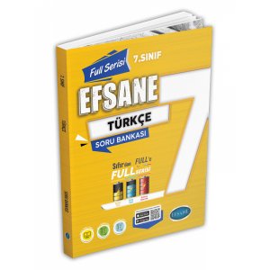 Efsane Yaynlar 7.Snf Full Serisi Trke Soru Bankas ( 828 Soru )