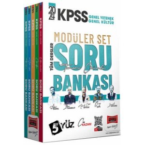 Yarg Yaynlar 2024 KPSS 5Yz Ekibi GKGY Tm Dersler Tamam zml Soru Bankas Modler Set