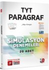 3D Yaynlar 2024 TYT Paragraf Simlasyon Denemeleri