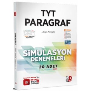 3D Yaynlar 2024 TYT Paragraf Simlasyon Denemeleri