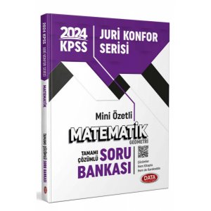 Data Yaynlar 2024 KPSS Juri Konfor Serisi Matematik & Geometri Soru Bankas