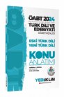 Yediiklim Yaynlar 2024 ABT Trk Dili Ve Edebiyat retmenlii Eski Trk Dili Yeni Trk Dili Konu Anlatm