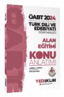 Yediiklim Yaynlar 2024 ABT Trk Dili Ve Edebiyat retmenlii Alan Eitimi Konu Anlatm