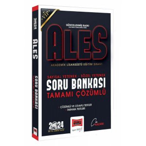 Yarg Yaynlar 2025 ALES Vip Saysal-Szel Yetenek Tamam zml Soru Bankas