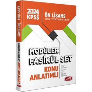 Data Yaynlar 2024 KPSS n Lisans Konu Anlatml Modler Fasikl Set