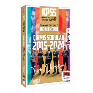 Yarg Yaynlar 2025 KPSS GK-GY 2015-2024 Tamam zml Konu Konu km Sorular