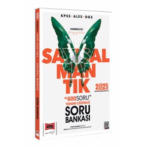 Yarg Yaynlar 2025 KPSS ALES DGS Kelebek Serisi Saysal Mantk Tamam zml Soru Bankas