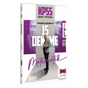 Yarg Yaynlar 2025 KPSS Genel Yetenek Tamam zml Matematik 15 Deneme