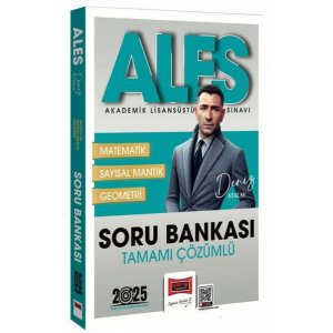 Yarg Yaynlar 2025 ALES Tamam zml Matematik-Geometri-Saysal Mantk Soru Bankas (Deniz Atalay)